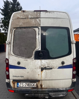 Volkswagen Crafter cena 26000 przebieg: 258900, rok produkcji 2010 z Szczecin małe 67